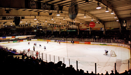 In der Eissporthalle der Kassel Huskies wird es zunächst kein Profil-Eishockey mehr geben