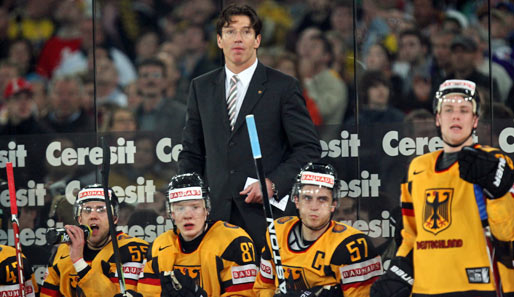 Uwe Krupp ist seit 2005 deutscher Eishockey-Nationaltrainer