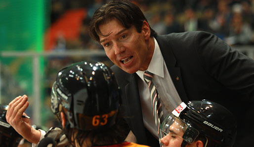 Uwe Krupp ist seit 2005 Trainer der deutschen Eishockey-Nationalmannschaft