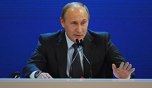 Russlands Ministerpräsident Wladimir Putin hat das nächste Großereignis an Land gezogen