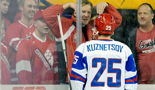 Die kanadischen Fans teilen Jewgeni Kuznetsows Freude über den Finaleinzug nicht