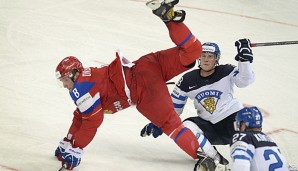 Alexander Ovechkin erzielte das 2:0 beim lockeren Sieg über Finnland