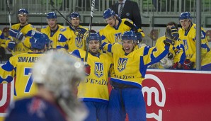 Die ukrainische Eishockeynationalmannschaft belegt im Moment Rang 20 der IIHF-Weltrangliste