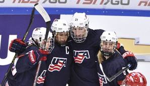 Zum sechsten Mal setzen sich die US-Damen die Eishockey-Krone auf