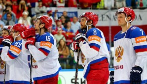 Im WM-Finale in Prag ging Russland mit 1:6 gegen Kanada baden