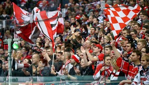 Die Fans der Kölner Haie hoffen auf einen Sieg in Spiel 6 gegen Berlin