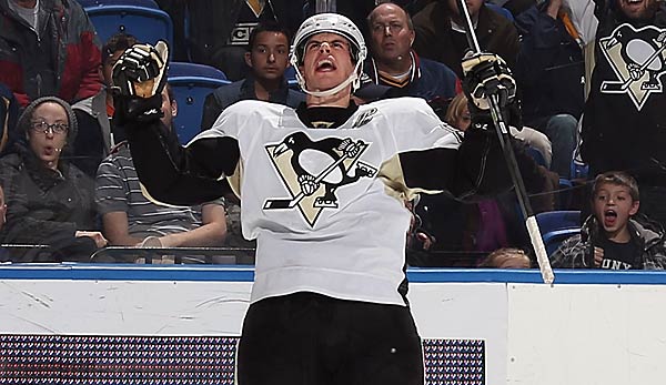 NHL: Sidney Crosby schießt Pittsburgh Penguins zum Sieg.