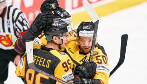 Eishockey-Nationalspieler Patrick Hager freut sich über die mögliche Olympia-Teilnahme der NHL-Stars um Leon Draisaitl in Peking 2022.