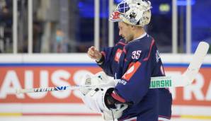 Eisbären-Goalie Mathias Niederberger