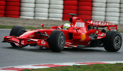 Ferrari, Testfahrten, Barcelona, neuer Heckflügel, Felippe Massa