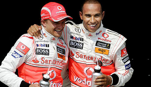 Lewis Hamilton, Heikki Kovalainen