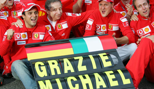Formel 1, Felipe Massa, Ferrari, Michael Schumacher, WM