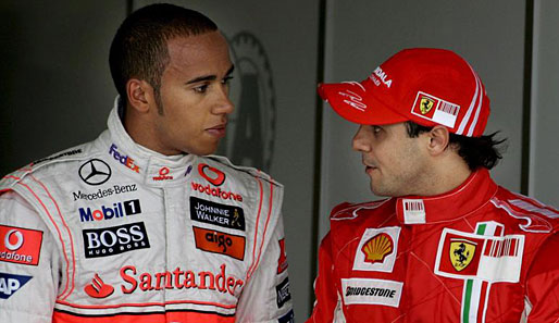 Formel 1, Lewis Hamilton, Felipe Massa