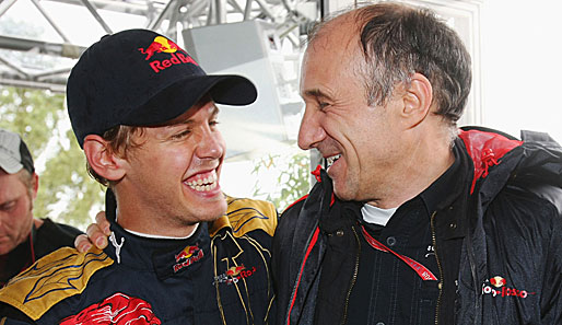 Doppelte Freude: Sebastian Vettels Toro-Rosso-Teamchef Franz Tost ist Teamchef des Jahres 2008