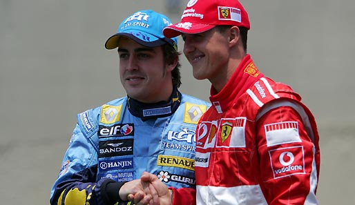Fernando Alonso ist für Flavio Briatore nervenstärker als Michael Schumacher