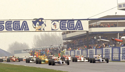 Die Formel 1 gastierte zuletzt 1993 in Donington