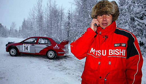 Mika Häkkinen hat seit 2003 bereits dreimal an der finnischen Arctic Rallye teilgenommen