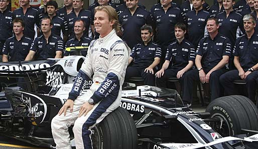 Nico Rosberg und das Wiliams-Team wollen vorerst ohne KERS die Saison bestreiten
