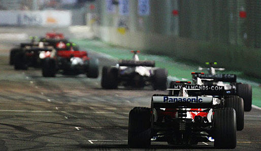 Die Streckenführung des Singapur-Grand-Prixs wird geändert