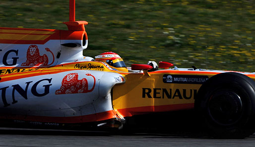Fernando Alonso gewann in der vergangenen Saison im Renault zwei Rennen