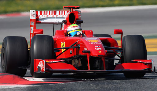Ferrari-Pilot Felipe Massa wird beim Saisonauftakt in Melbourne schwer zu schlagen sein