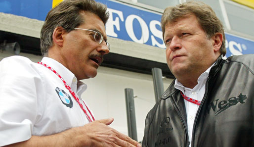 Mario Theissen (l.) und Norbert Haug sprechen im Interview über die Zukunft der Formel 1
