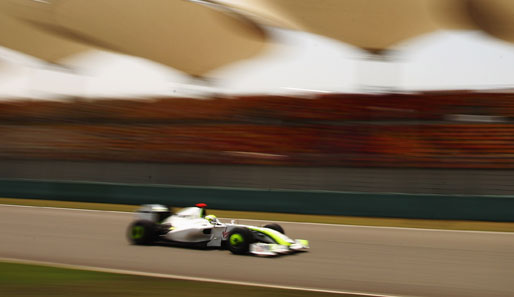Fuhr beim Freitagstraining zum China-GP die Bestzeit: Jenson Button