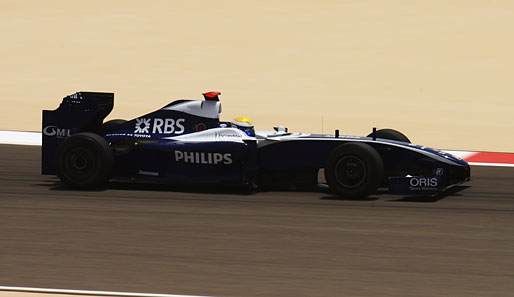 Williams-Pilot Nico Rosberg landete vor Fernando Alonso im Renault