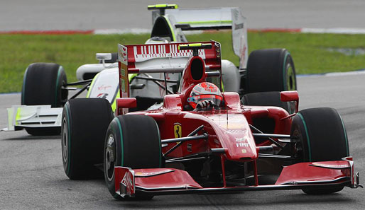 Ferrari und Brawn GP waren bis jetzt ungleiche Gegner