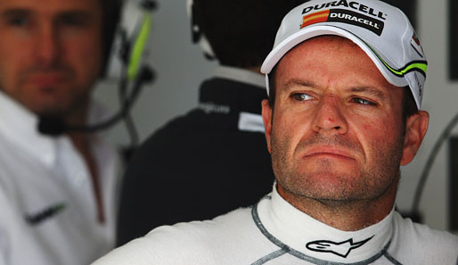 Rubens Barrichello fiel in der Fahrerwertung auf Platz vier zurück