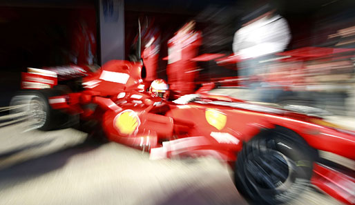 Michael Schumacher testete den F2007 bereits einmal. Und zwar im Dezember 2007 in Spanien