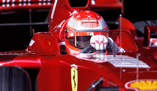 Michael Schumacher ist den neuen Ferrari F60 noch kein einziges Mal gefahren