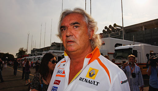Flavio Briatore hat noch in Monza alle Vorwürfe geleugnet
