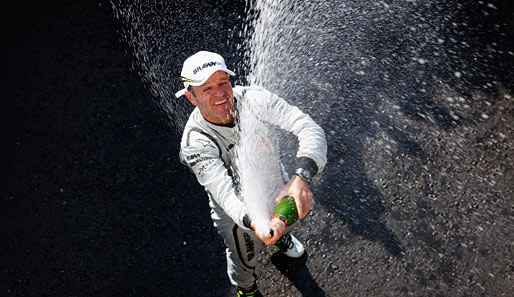 In Italien feierte Rubens Barrichello seinen elften Sieg in der Formel 1