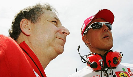 Jean Todt und Michael Schumacher arbeiteten sehr erfolgreich bei Ferrari zusammen