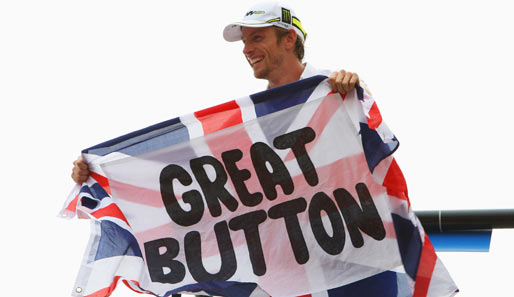 Jenson Button wurde in Sao Paulo zum ersten Mal Formel-1-Weltmeister