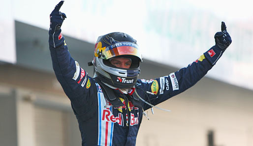 Sebastian Vettel gewann 2009 zum dritten Mal nach Shanghai und Silverstone