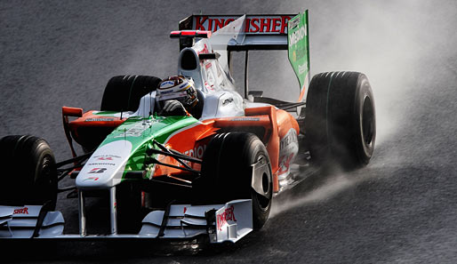 Adrian Sutil holte in der abgelaufenen Saison fünf WM-Punkte mit Force India