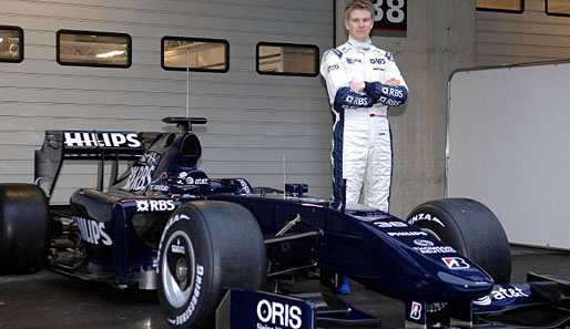 Nico Hülkenberg absolvierte im Januar Testfahrten für seinen neuen Rennstall Williams