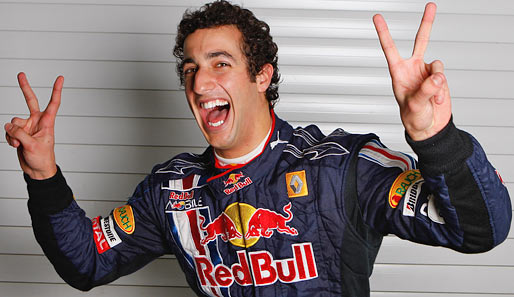 Daniel Ricciardo ist 1,78 Meter groß und wiegt rund 66 Kilogramm