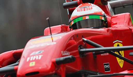 Giancarlo Fisichella absolvierte fünf Rennen für Ferrari