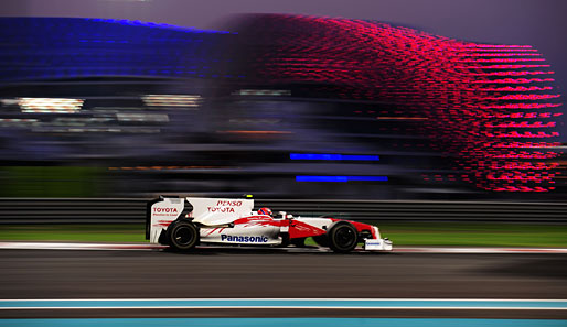 Vor der spektakulären Kulisse in Abu Dhabi zeigte Kamui Kobayashi ein überzeugendes Rennen