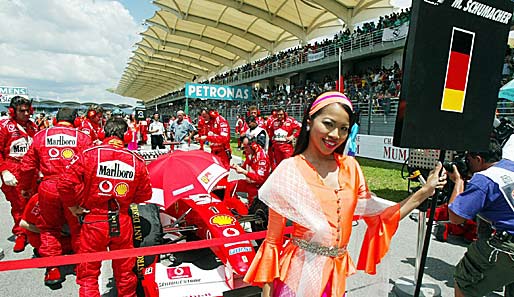 Michael Schumacher hält den Rekord mit 68 Pole-Positions in der Formel 1