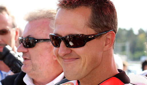 Michael Schumacher testete zuletzt im August in Mugello einen alten Ferrari