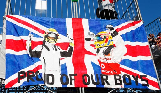 Die britischen Formel-1-Fans dürfen sich auf die Kombination McLaren, Button und Hamilton freuen