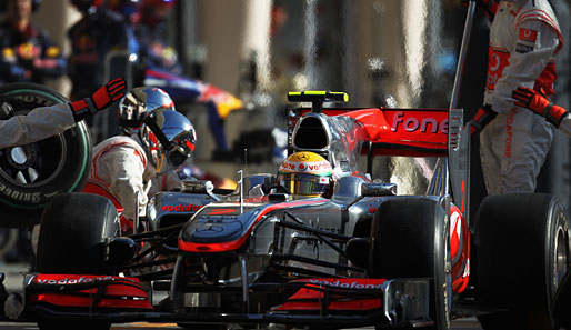 Lewis Hamilton wurde im ersten Rennen dieser Saison Dritter
