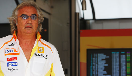 Flavio Briatore leitete von 2002 bis 2009 den Renault-Rennstall