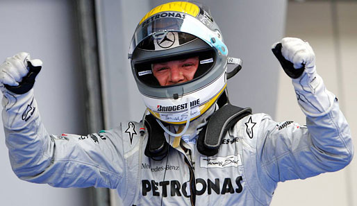 Nico Rosberg hat bisher in jedem der vier Rennen Punkte geholt