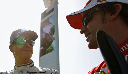 Fernando Alonso (r.) konnte sich 2005 und 2006 den Weltmeistertitel sichern