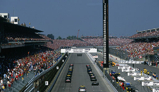 Von 2000 bis 2007 wurde der Große Preis der USA in Indianapolis ausgetragen